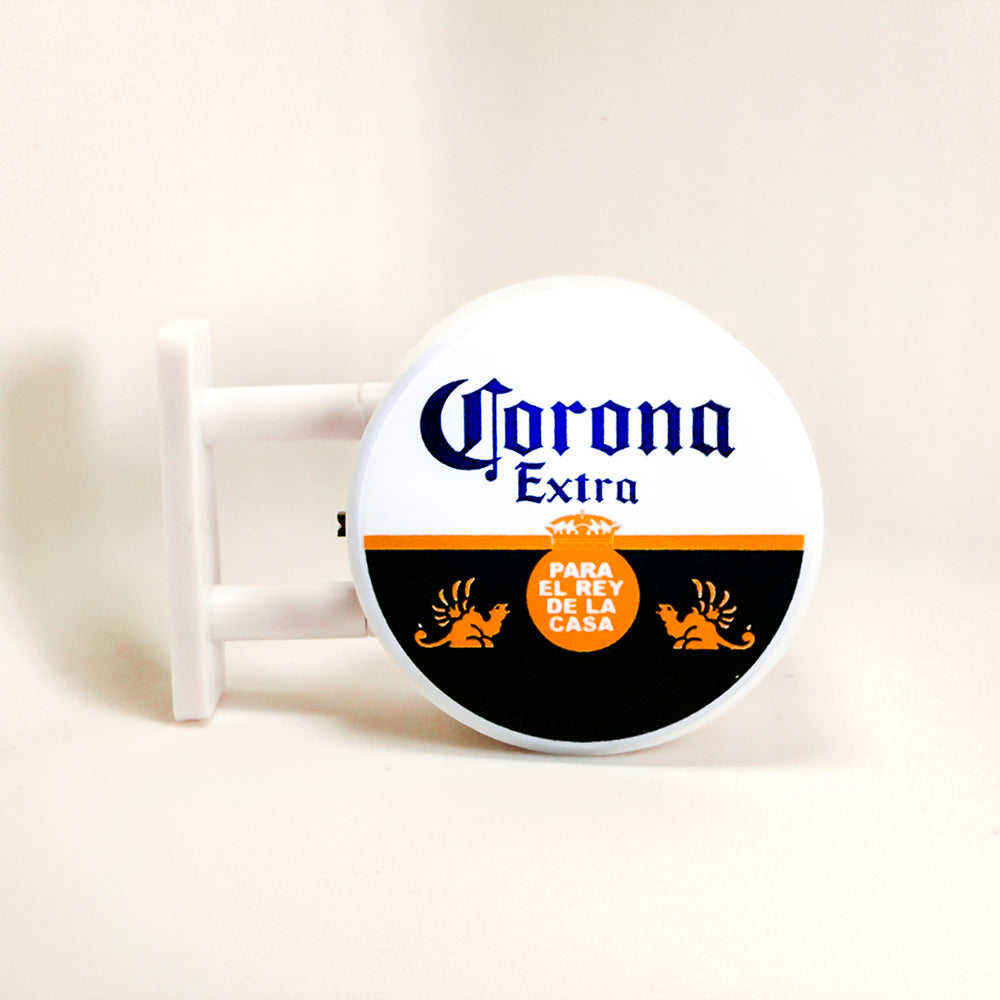 Corona Extra Round LED Magnet Lightbox | Neo Armory Tokyo